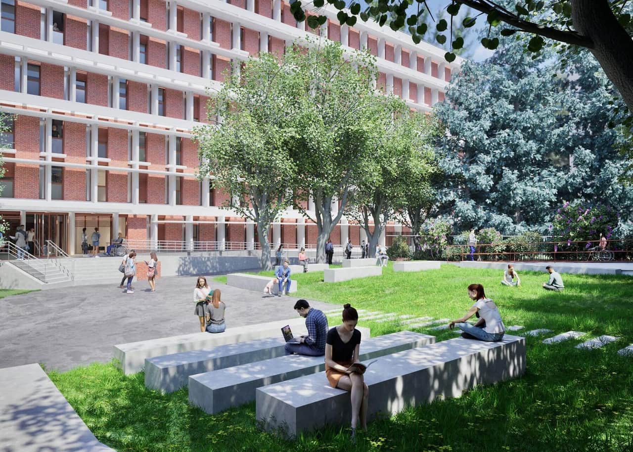 Logements étudiants CROUS, logements Bâtiments Durables Occitanie (BDO) Argent à 44 Boulevard Armand Duportal, Toulouse (31) — Arche Studio, architecte à Toulouse
